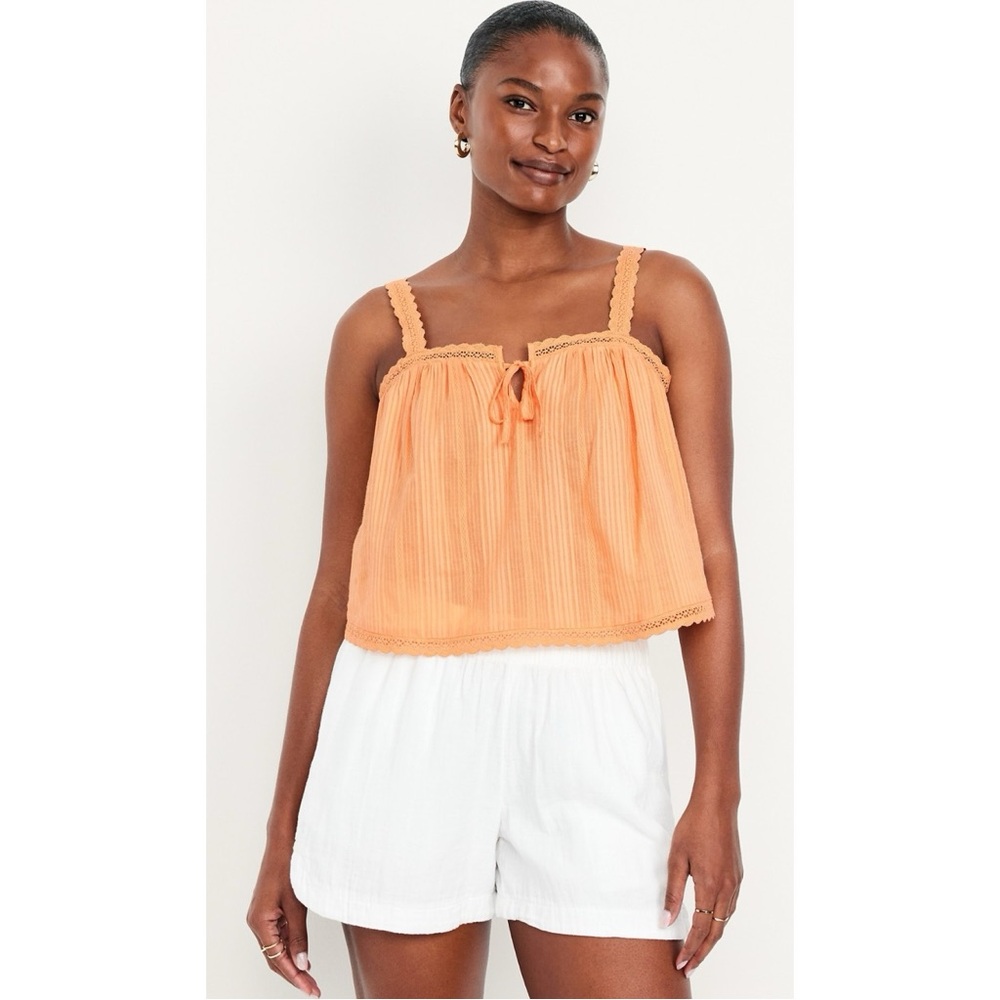 Old Navy Sleeveless Textured Dobby Top - L Tall - NWT!